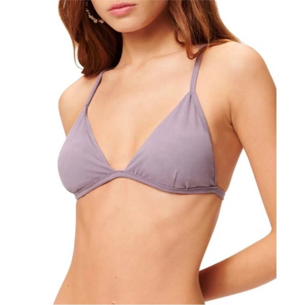 Good American Perfect Fit Triangle Bikini Top